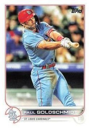 #535 Paul Goldschmidt - St. Louis Cardinals - 2022 Topps Baseball