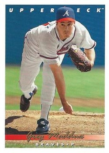 #535 Greg Maddux - Atlanta Braves - 1993 Upper Deck Baseball