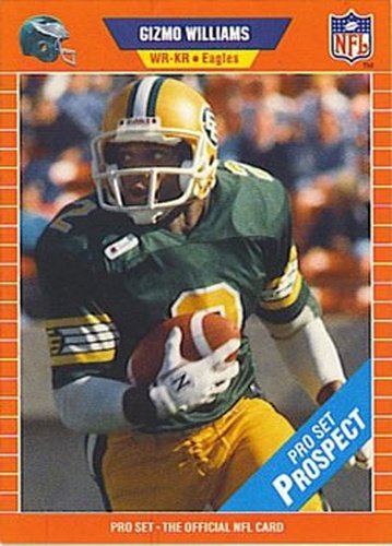 #535 Gizmo Williams - Philadelphia Eagles - 1989 Pro Set Football