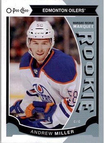 #536 Andrew Miller - Edmonton Oilers - 2015-16 O-Pee-Chee Hockey
