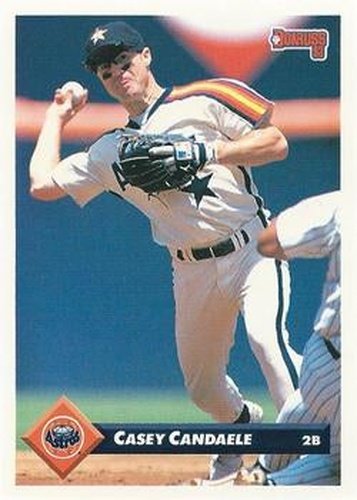 #536 Casey Candaele - Houston Astros - 1993 Donruss Baseball