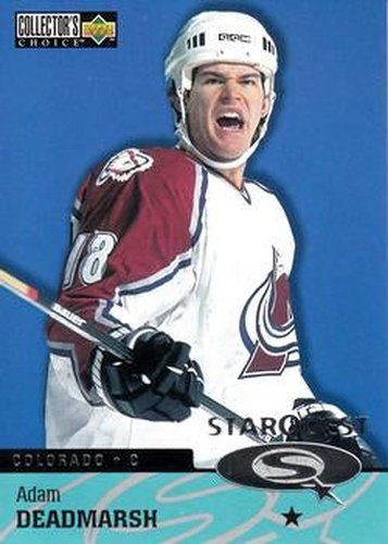 #SQ45 Adam Deadmarsh - Colorado Avalanche - 1997-98 Collector's Choice Hockey - StarQuest