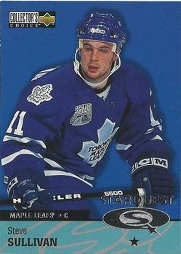 #SQ4 Steve Sullivan - Toronto Maple Leafs - 1997-98 Collector's Choice Hockey - StarQuest