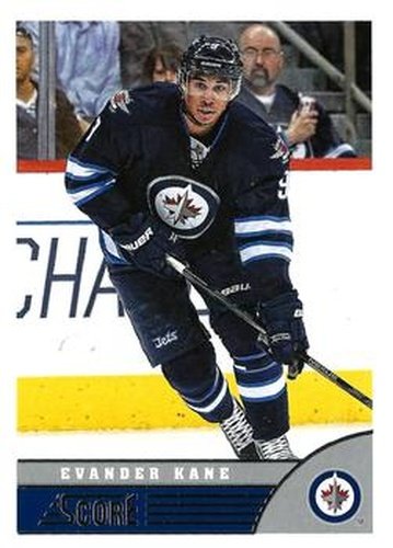 #537 Evander Kane - Winnipeg Jets - 2013-14 Score Hockey