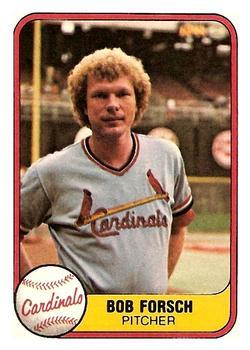 #537 Bob Forsch - St. Louis Cardinals - 1981 Fleer Baseball