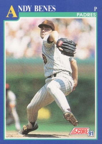#538 Andy Benes - San Diego Padres - 1991 Score Baseball