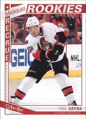 #538 Eric Gryba - Ottawa Senators - 2013-14 O-Pee-Chee Hockey