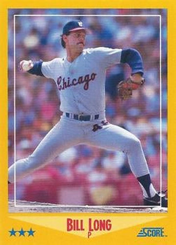 #539 Bill Long - Chicago White Sox - 1988 Score Baseball