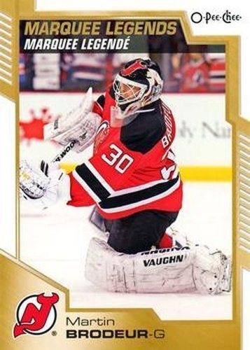 #539 Martin Brodeur - New Jersey Devils - 2020-21 O-Pee-Chee Hockey