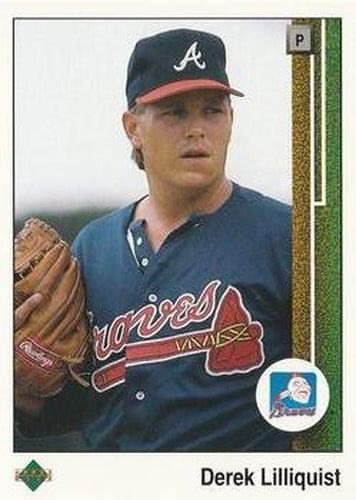 #753 Derek Lilliquist - Atlanta Braves - 1989 Upper Deck Baseball