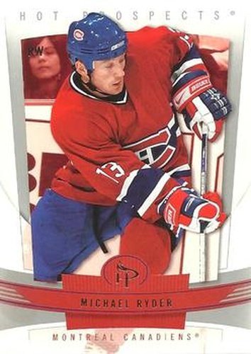 #53 Michael Ryder - Montreal Canadiens - 2006-07 Fleer Hot Prospects Hockey