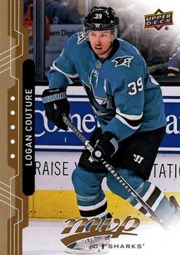 #53 Logan Couture - San Jose Sharks - 2018-19 Upper Deck MVP Hockey