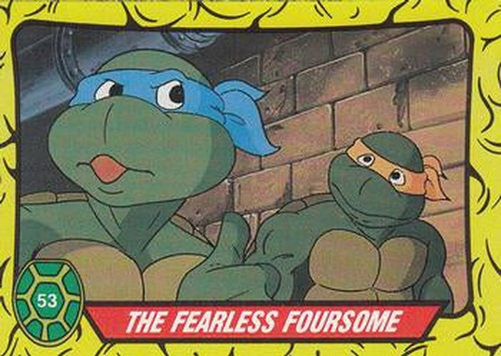 #53 The Fearless Foursome - 1989 O-Pee-Chee Teenage Mutant Ninja Turtles
