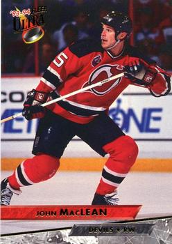 #53 John MacLean - New Jersey Devils - 1993-94 Ultra Hockey