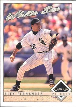 #53 Alex Fernandez - Chicago White Sox - 1993 O-Pee-Chee Baseball