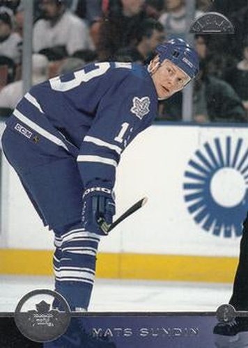 #53 Mats Sundin - Toronto Maple Leafs - 1996-97 Leaf Hockey