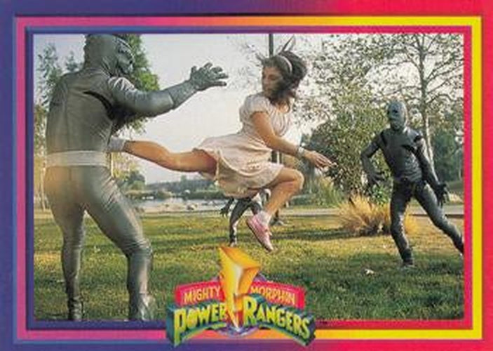 #53 On Guard - 1994 Collect-A-Card Power Rangers