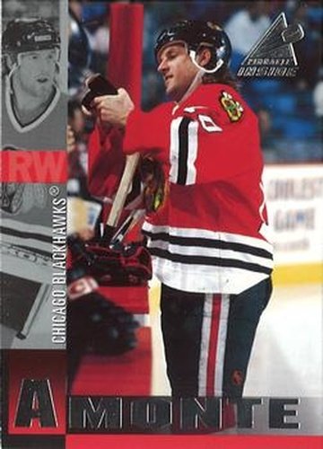 #53 Tony Amonte - Chicago Blackhawks - 1997-98 Pinnacle Inside Hockey