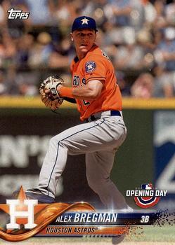 #53 Alex Bregman - Houston Astros - 2018 Topps Opening Day Baseball