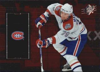 #53 Andrei Markov - Montreal Canadiens - 2009-10 SPx Hockey