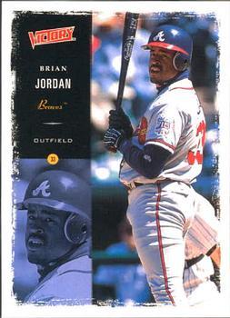 #53 Brian Jordan - Atlanta Braves - 2000 Upper Deck Victory Baseball