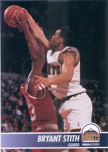 #53 Bryant Stith - Denver Nuggets - 1994-95 Hoops Basketball