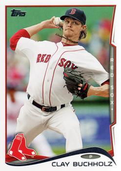 #53 Clay Buchholz - Boston Red Sox - 2014 Topps Baseball