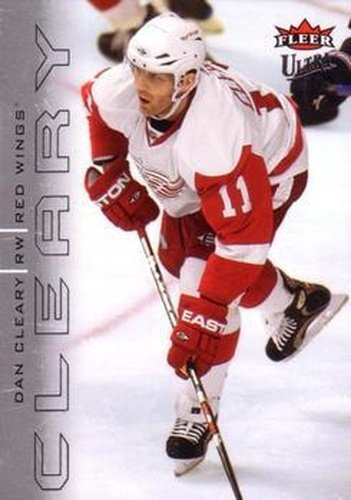 #53 Daniel Cleary - Detroit Red Wings - 2009-10 Ultra Hockey