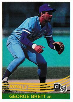 #53 George Brett - Kansas City Royals - 1984 Donruss Baseball