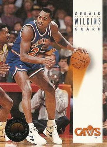 #53 Gerald Wilkins - Cleveland Cavaliers - 1993-94 SkyBox Premium Basketball