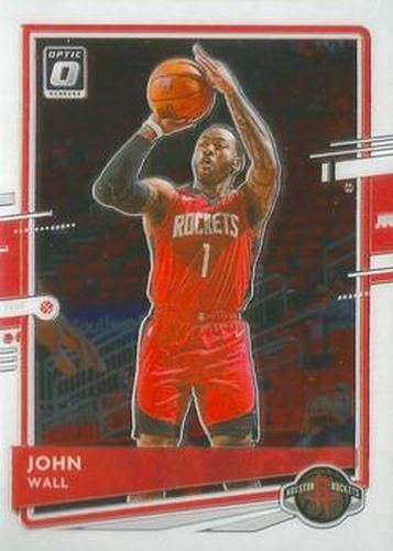 #53 John Wall - Houston Rockets - 2020-21 Donruss Optic Basketball