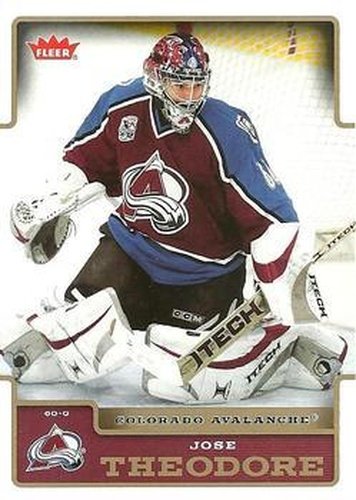 #53 Jose Theodore - Colorado Avalanche - 2006-07 Fleer Hockey
