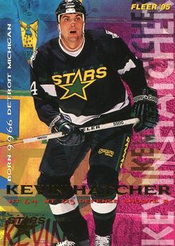 #53 Kevin Hatcher - Dallas Stars - 1994-95 Fleer Hockey