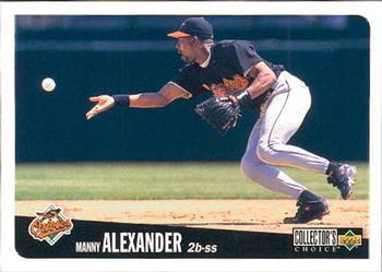 #53 Manny Alexander - Baltimore Orioles - 1996 Collector's Choice Baseball