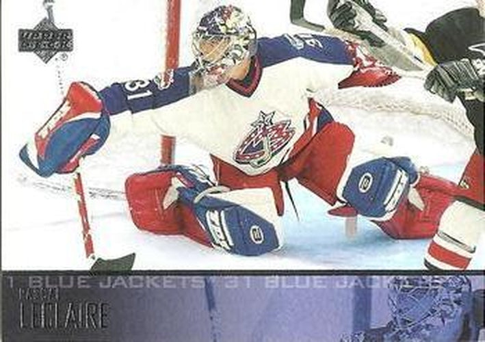 #53 Pascal Leclaire - Columbus Blue Jackets - 2003-04 Upper Deck Hockey