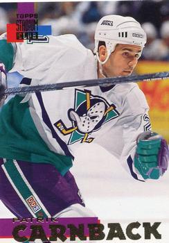 #53 Patrik Carnback - Anaheim Mighty Ducks - 1994-95 Stadium Club Hockey