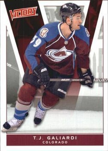 #53 T.J. Galiardi - Colorado Avalanche - 2010-11 Upper Deck Victory Hockey