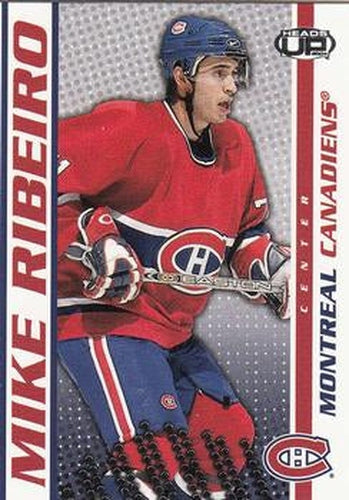 #53 Mike Ribeiro - Montreal Canadiens - 2003-04 Pacific Heads Up Hockey