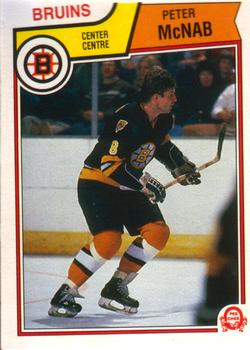 #53 Peter McNab - Boston Bruins - 1983-84 O-Pee-Chee Hockey