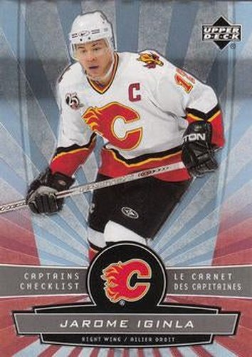 #53 Jarome Iginla - Calgary Flames - 2006-07 Upper Deck McDonald's Hockey