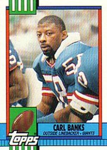 #53 Carl Banks - New York Giants - 1990 Topps Football