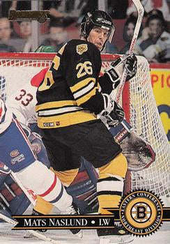 #53 Mats Naslund - Boston Bruins - 1995-96 Donruss Hockey
