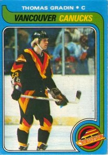 #53 Thomas Gradin - Vancouver Canucks - 1979-80 O-Pee-Chee Hockey