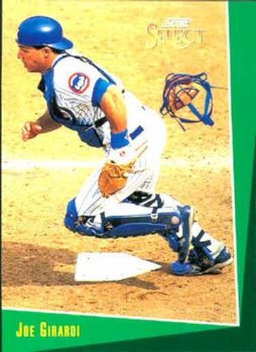 #53 Joe Girardi - Chicago Cubs - 1993 Select Baseball