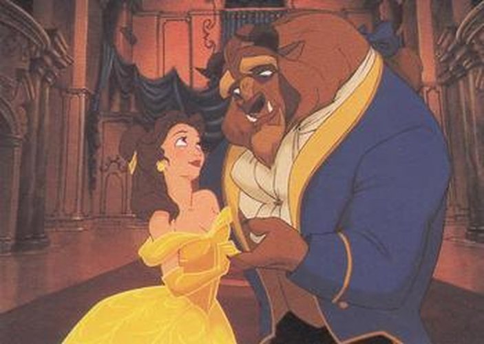 #53a An Enchanted Dance - 1992 Pro Set Beauty and the Beast