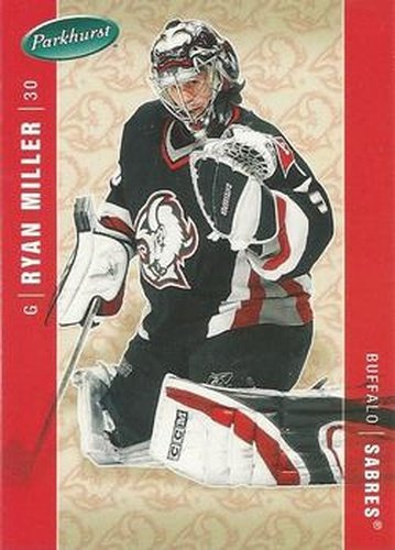 #54 Ryan Miller - Buffalo Sabres - 2005-06 Parkhurst Hockey