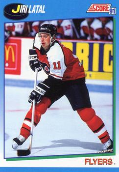 #540 Jiri Latal - Philadelphia Flyers - 1991-92 Score Canadian Hockey