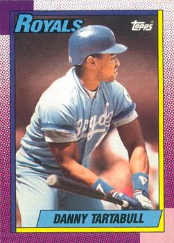 #540 Danny Tartabull - Kansas City Royals - 1990 O-Pee-Chee Baseball
