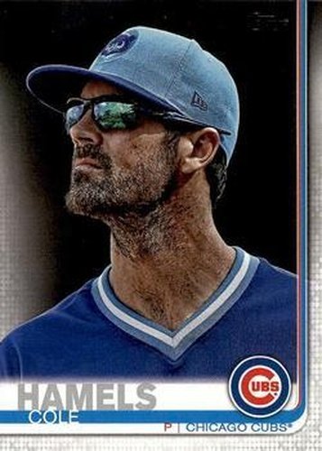 #540b Cole Hamels - Chicago Cubs - 2019 Topps Baseball