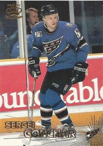 #103 Sergei Gonchar - Washington Capitals - 1997-98 Pacific Crown Hockey